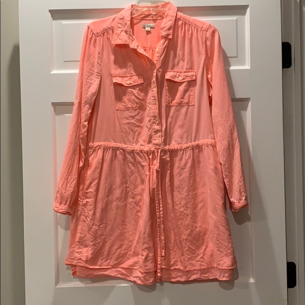 Gap Cotton Shirt Dress